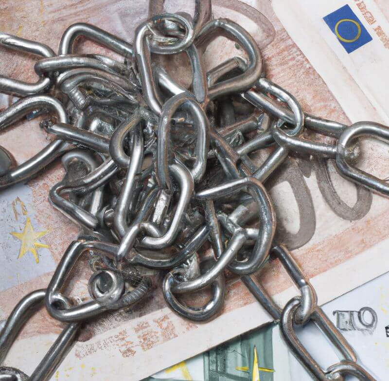 Chains above euro cash